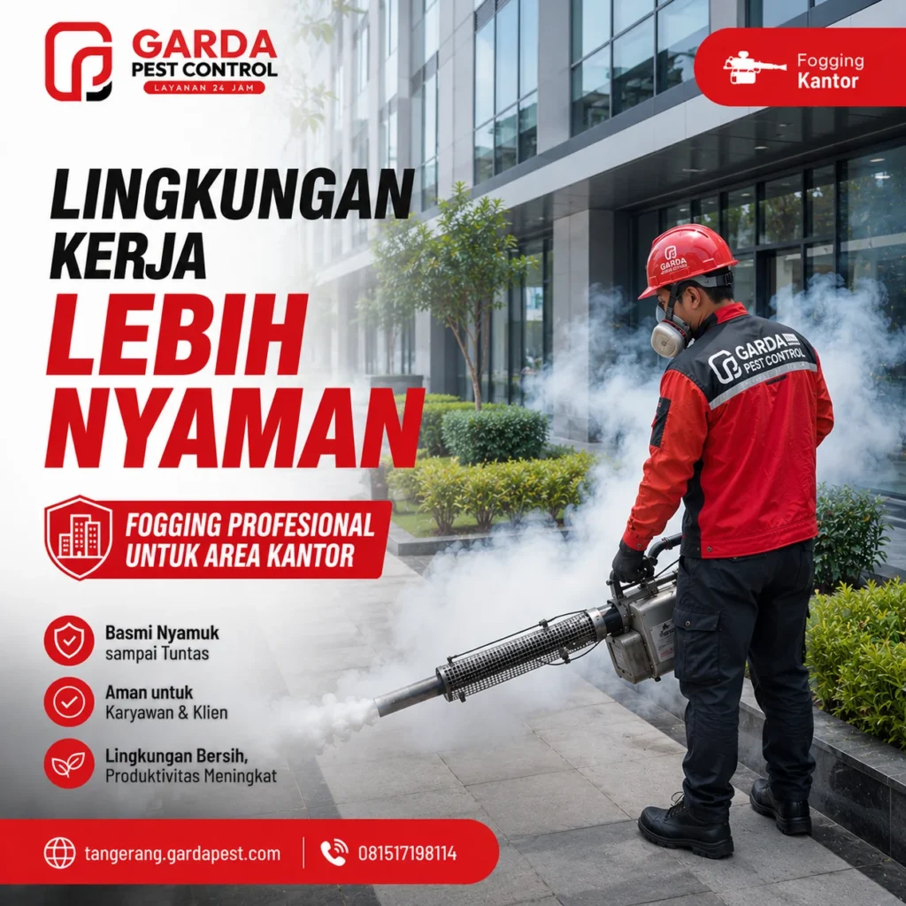 Jasa Fogging Nyamuk Tangerang: Basmi Tuntas Sarang Nyamuk DBD di Rumah