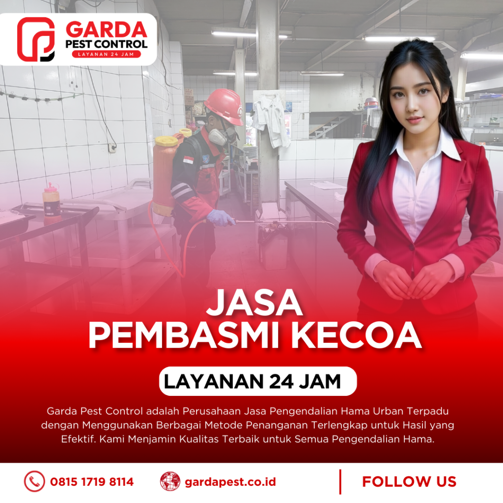 Jasa Pembasmi Kecoa Untuk Rumah Restoran dan Cafe di Tangerang