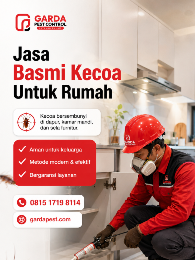 Jasa Basmi Kecoa di Tigaraksa Tangerang Untuk Rumah, Hotel, Apartemen, Mobil.