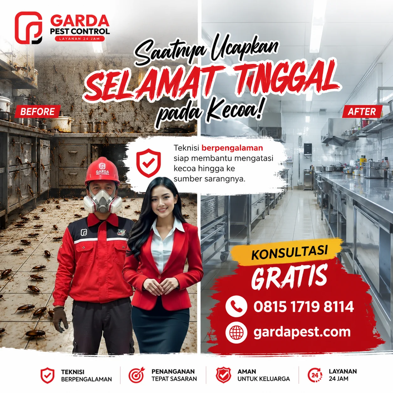 Harga Jasa Pembasmi Kecoa Tangerang: Panduan Lengkap dan Transparan untuk Anda