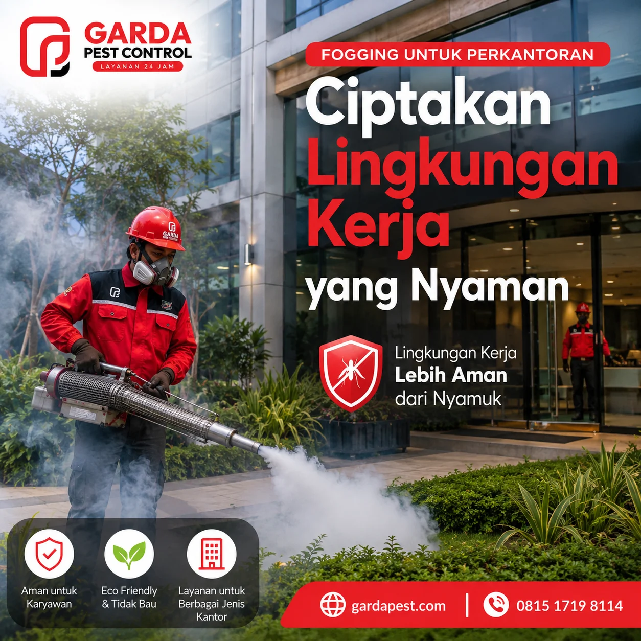 Jasa Fogging Nyamuk untuk Area Pabrik dan Gudang Tangerang