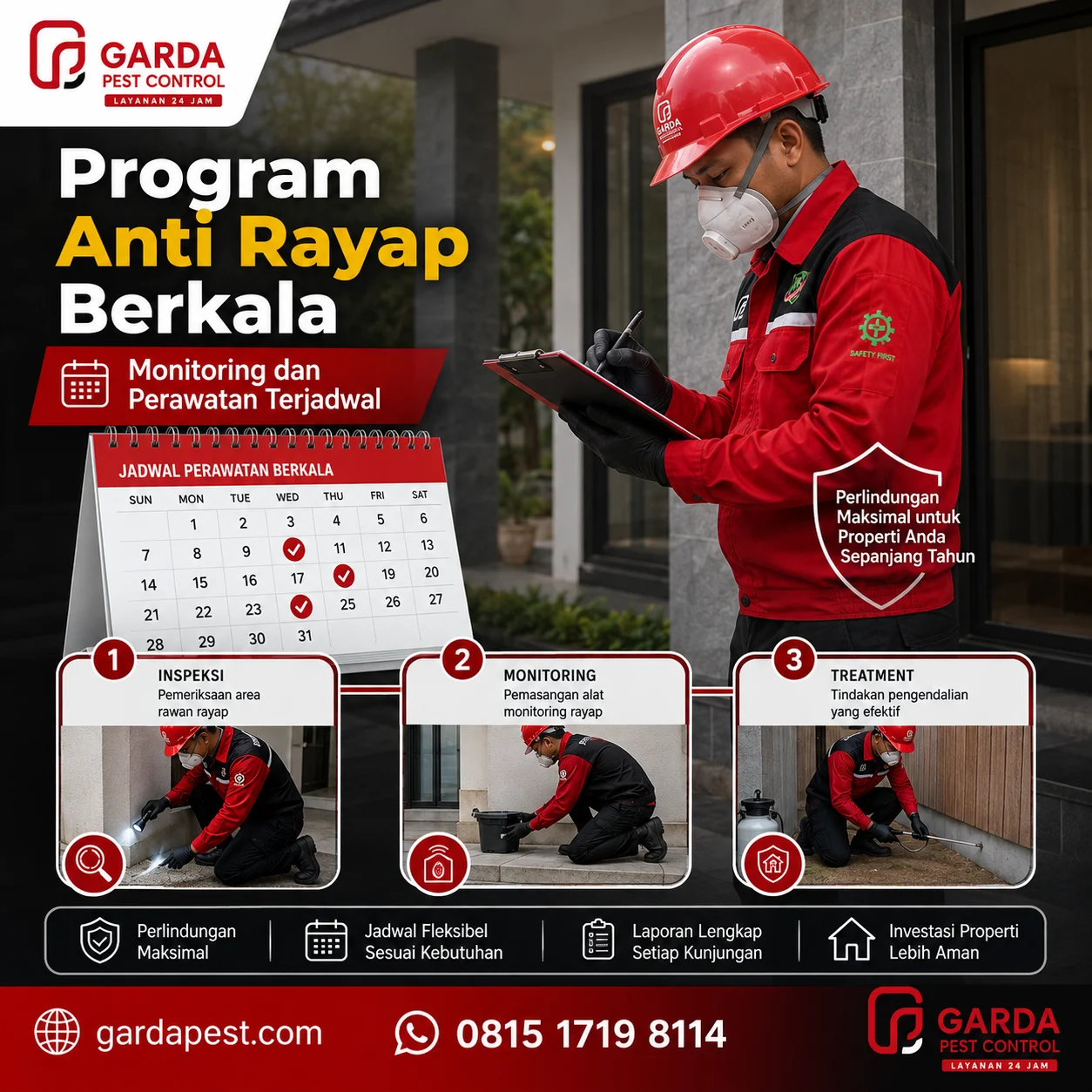 Jasa Anti Rayap Lantai dan Pondasi Tangerang untuk Perlindungan Bangunan