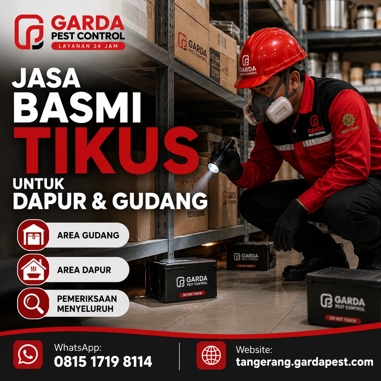 Jasa Pembasmi Tikus Pabrik dan Gudang Tangerang untuk Area Industri