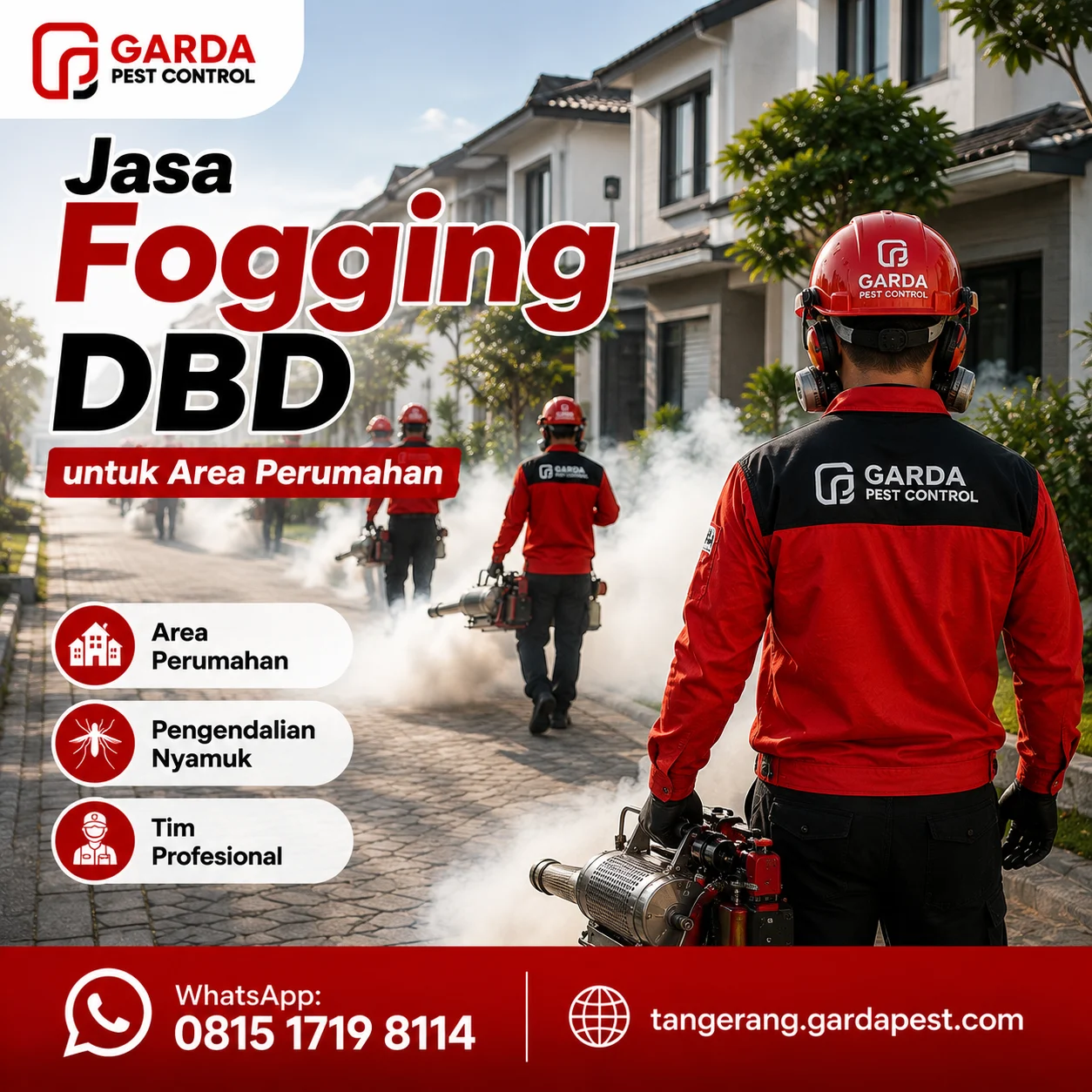 Layanan Jasa Fogging Nyamuk untuk Perumahan dan RT RW Tangerang Berpengalaman