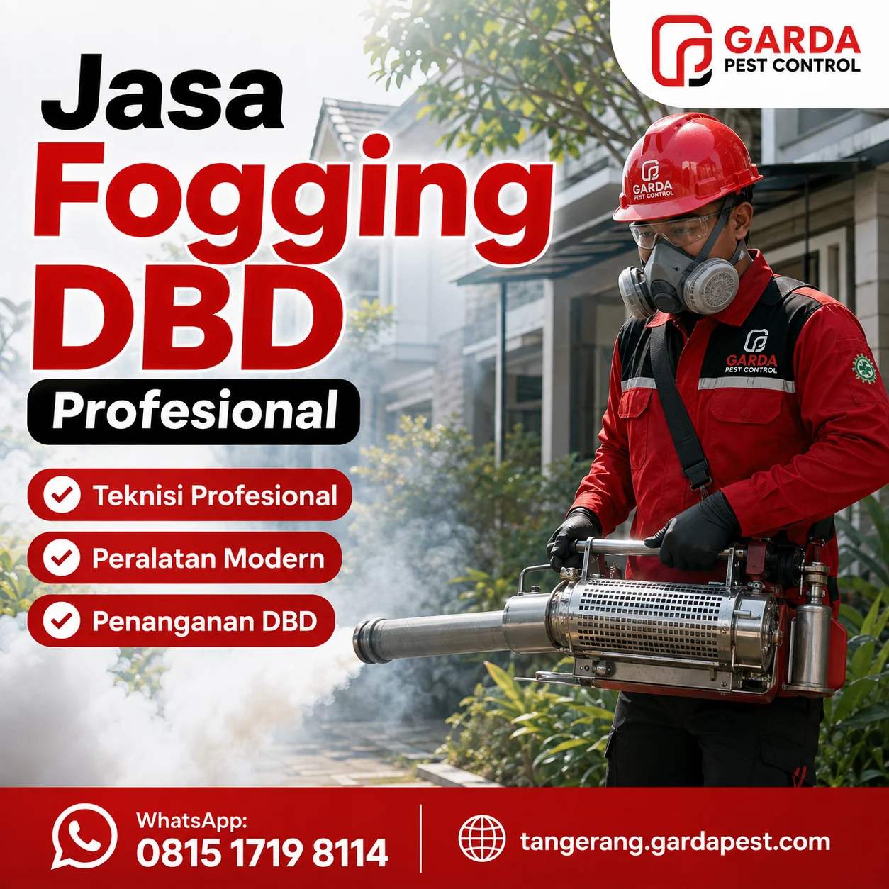 Jasa Fogging Nyamuk Perumahan Tangerang: Solusi Tepat Cegah DBD di Lingkungan Kompleks