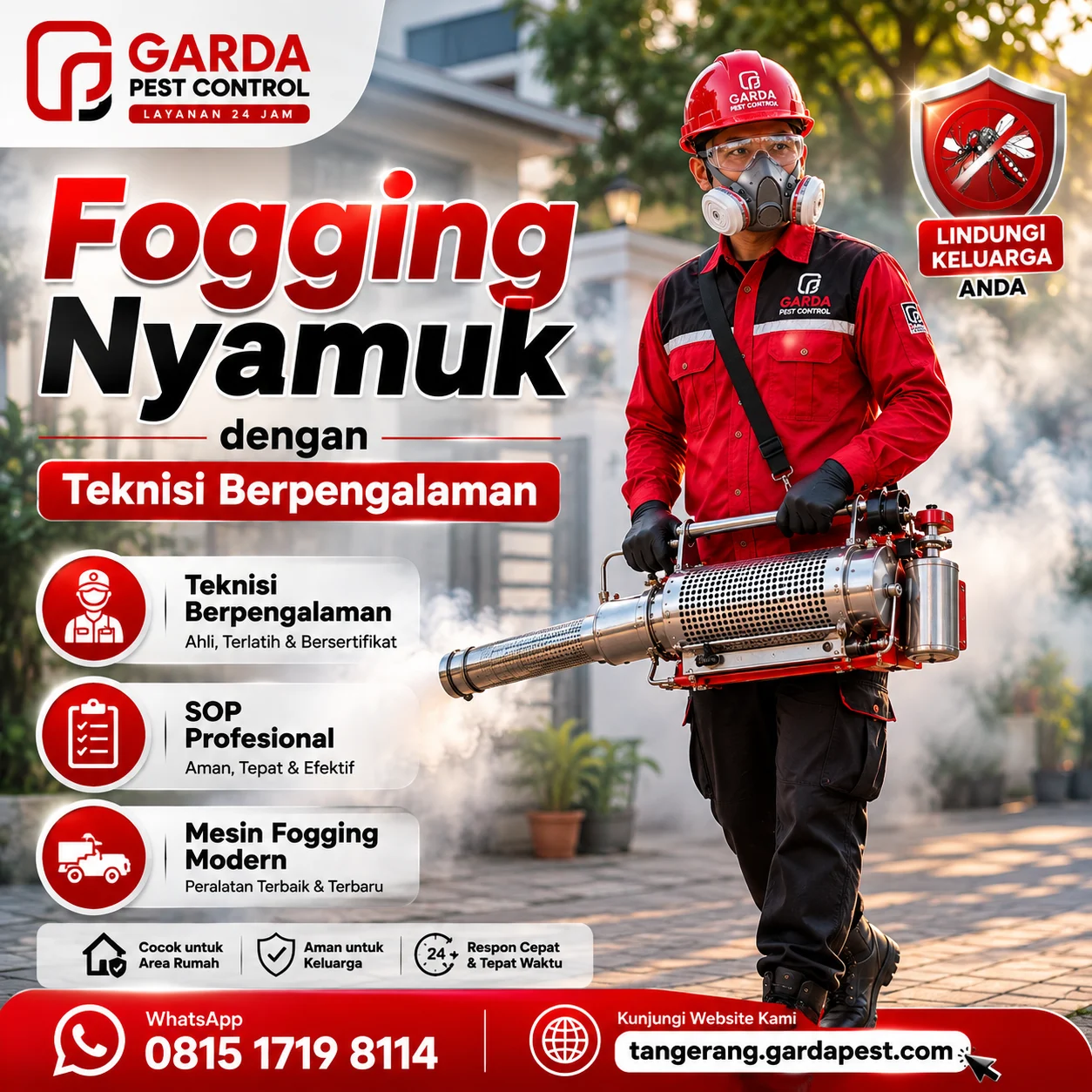 Perbedaan Thermal Fogging dan ULV Cold Fogging Nyamuk untuk Basmi Nyamuk