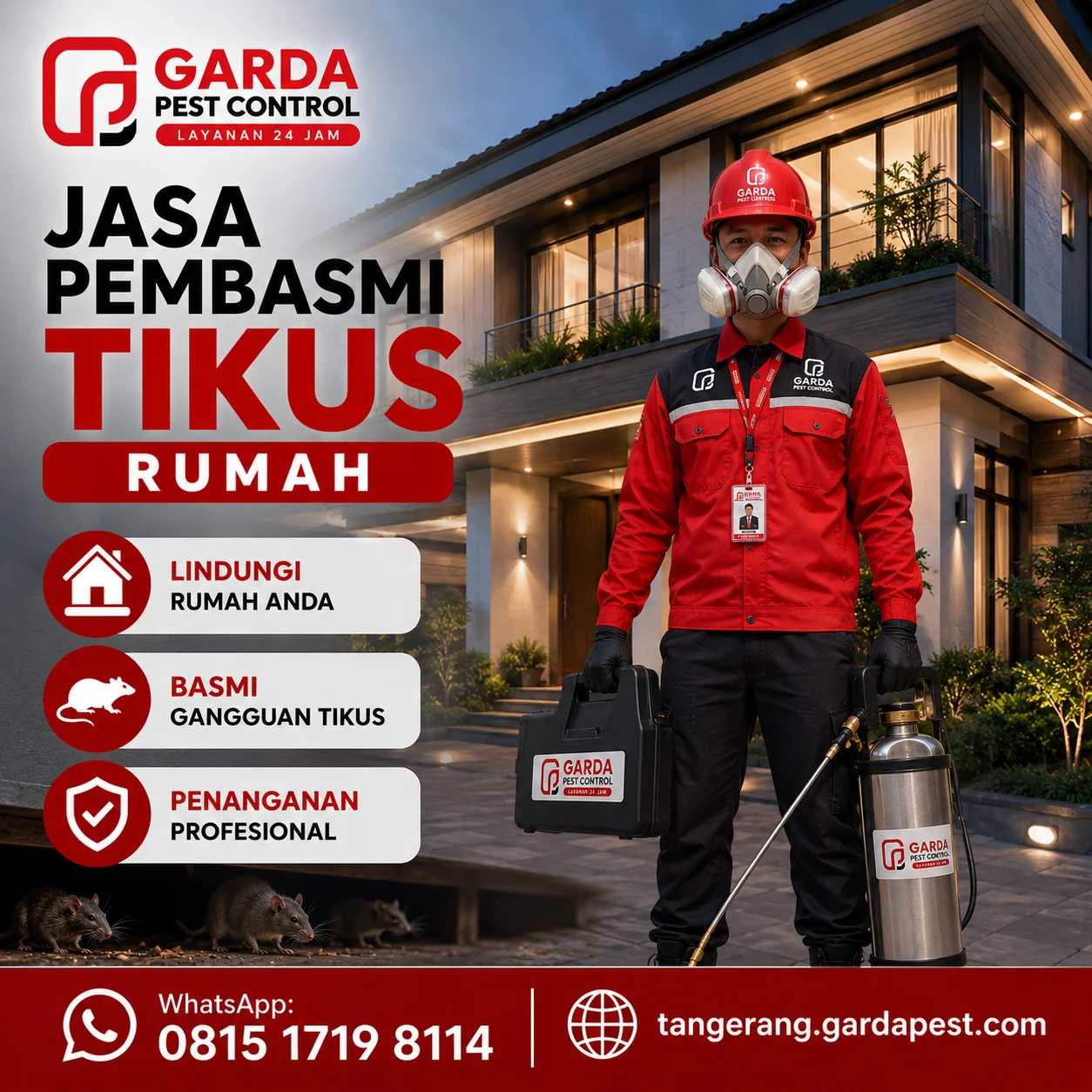 Biaya Jasa Pembasmi Tikus Tangerang Terbaru dan Estimasi Tarifnya