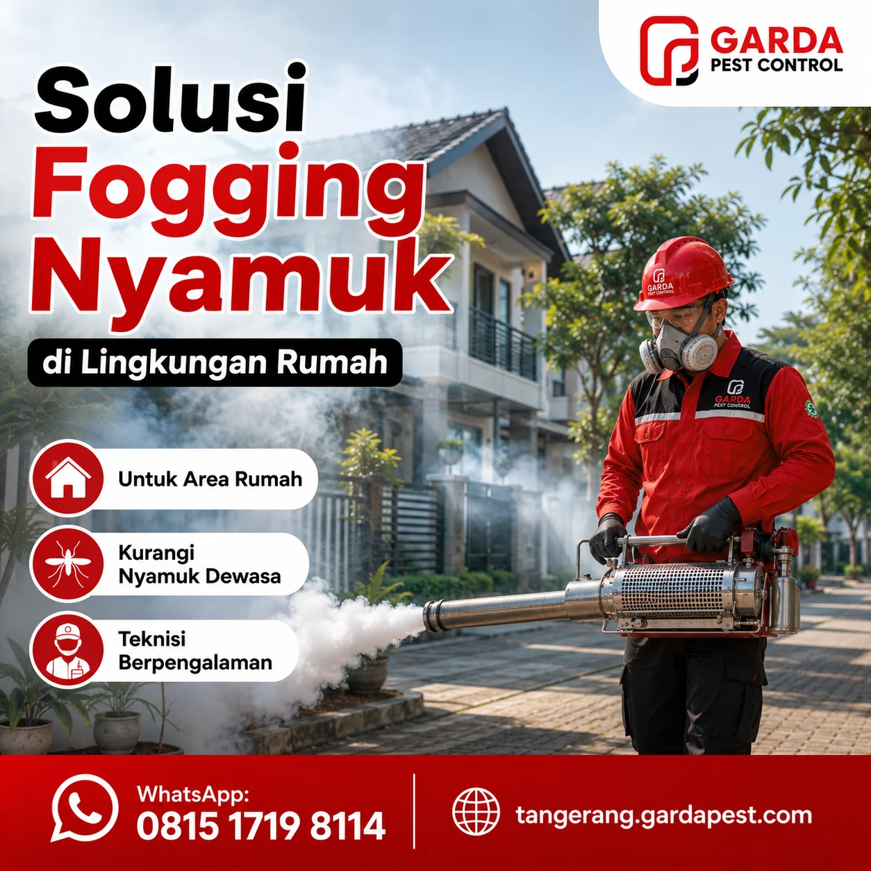 Jasa Fogging DBD Tangerang Layanan 24 Jam