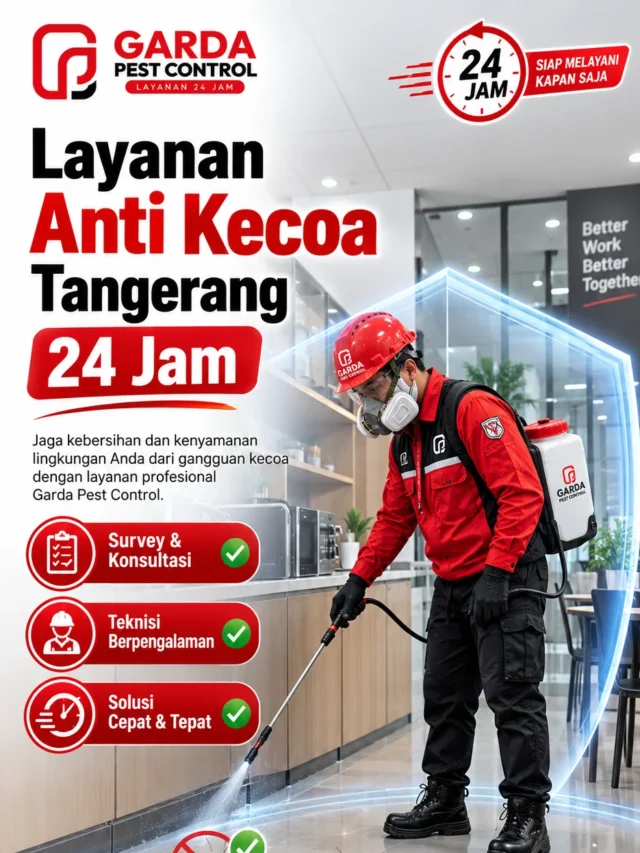 Jasa Pembasmi Kecoa Sukarasa Tangerang