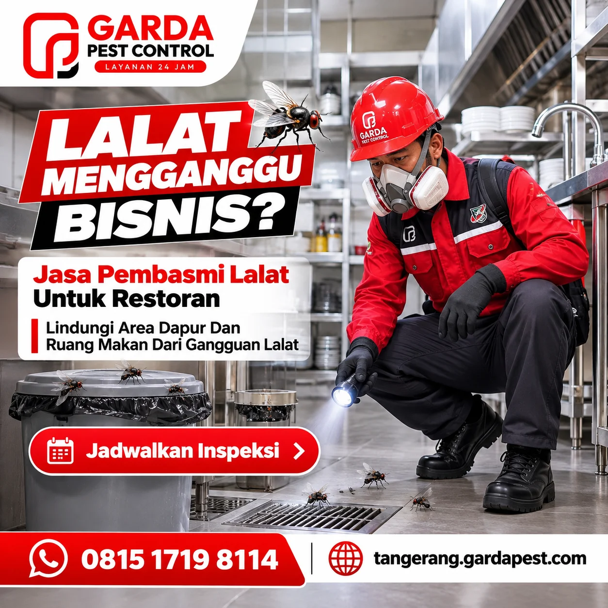 Jasa Pembasmi Lalat Untuk Restoran di Tangerang